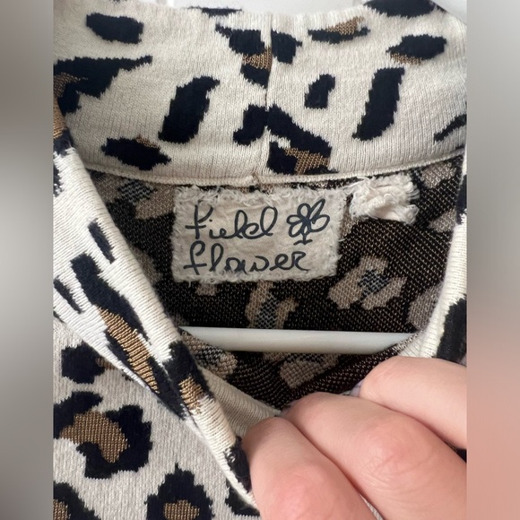 Anthropologie cheetah shirt - Picture 4 of 4